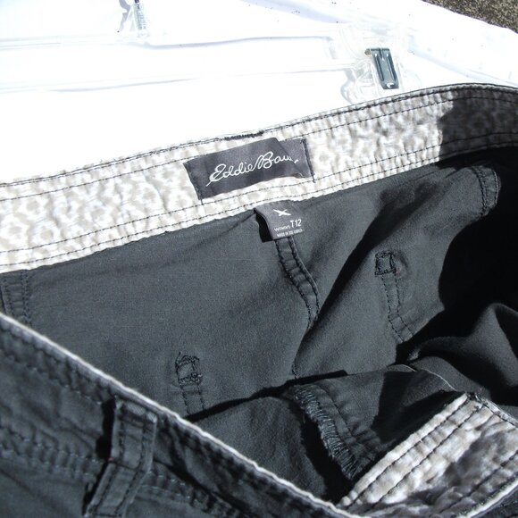 Eddie Bauer cropped pants gray size T12 - Picture 3 of 6